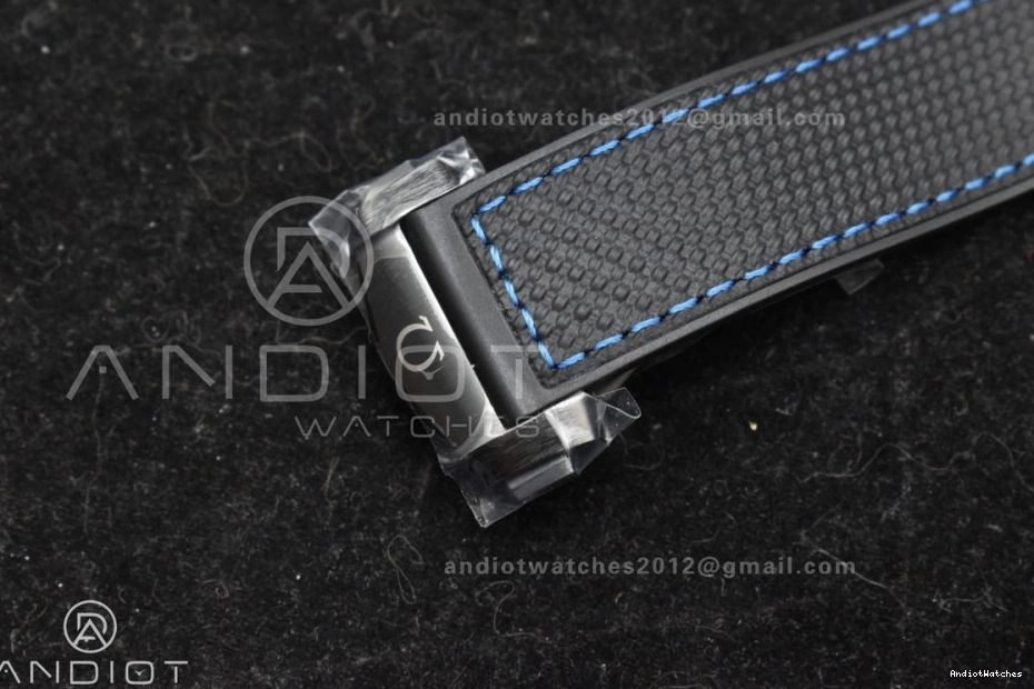 Planet on 1:1 HighQuality Black 45.5mm 1023 A8906 Black Deep Ocean Clone Strap Super Blue Ceramic Edition VSF Best Real Nylon 0704